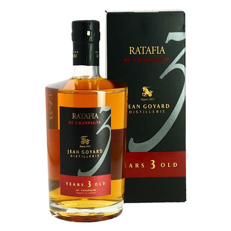 ratafia champagne jean goyard|Jean Goyard Classic Ratafia de la Champagne .